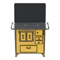 Fogao a Lenha GII N 1 Renaissance Amarelo