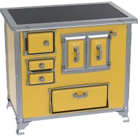 Fogao a Lenha GII N 2 Gab Sec Xviii Premium Amarelo
