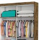 Guarda Roupa Casal Lu 6 Portas 4 Gavetas Carioca Móveis - 626404