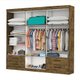 Guarda Roupa Casal Lu 6 Portas 4 Gavetas Carioca Móveis - 626404
