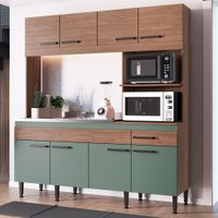Cozinha Compacta Luisa 8 Portas 1 Gaveta