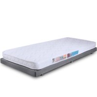 Mini Cama Montessoriana Solteiro + Colchão Infantil 148x68x17cm BF Colchões Cinza