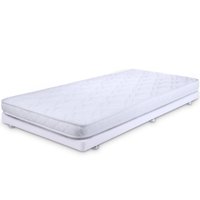 Base Box Mini Cama Montessoriana Solteiro Infantil 148x68x9cm - BF Colchões Branco