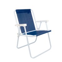 Cadeira Alta Azul Marinho