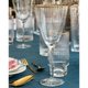 2 Taças de Vinho Lines com Borda Dourada 400ml Wolff