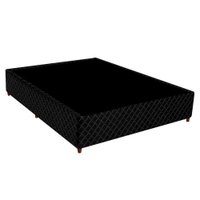 Base Cama Box Universal Convencional Gazin 27x188x138 Poliéster Bordado