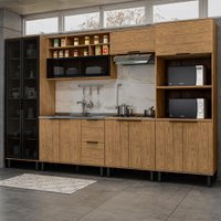 Cozinha Completa Valentina 11 Portas 2 Gavetas 100%MDF 625640