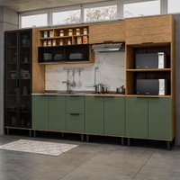 Cozinha Completa Valentina 11 Portas 2 Gavetas 100%MDF - 625645