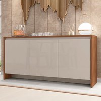 Balcão Buffet Madrid 3 Portas 1 Gaveta 626798 Cedro/Off White