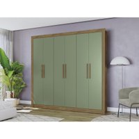 Guarda-Roupas Casal 6 Portas e 2 Gavetas Multimóveis CR35154