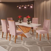Mesa de Jantar 6 Lugares Mira