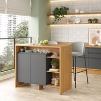 llha Gourmet 1,20m 2 Portas Lisboa Itatiaia