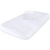 Protetor Impermeável de Colchão de Bebê 100 Silencioso de Malha Premium 130x60cm - BF Colchões