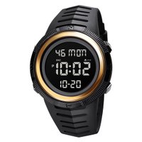 Relógio Masculino Skmei Digital 1632 - Preto e Dourado 627032
