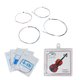Kit 10 Encordoamentos de Aço para Violino Alan