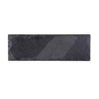 Tabua em Pedra Ardosia para servir -  Petisqueira 30 x 15 cm