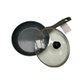 Frigideira indução Revestimento Ceramico Jade com tampa 24cm