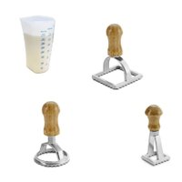Conjunto de 3 cortadores para massas com Copo medidor 500ml