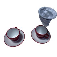 Kit Cafe individual com coador e 2 xicaras - o inicio