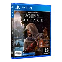 Jogo Assassins Creed Mirage Standard Edition Playstation 4 Mídia Física