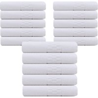 Kit 15 Toalhas Rosto para Salão de Beleza SPA Hotel Academia 48x80cm Emcompre