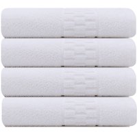 Kit 4 Toalhas Rosto para Salão de Beleza SPA Hotel Academia 48x80cm Emcompre
