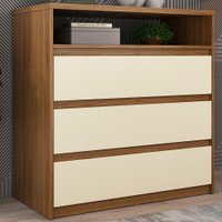 Cômoda Gales 3 Gavetas 100% MDF