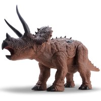 Dinossauro Dinopark Hunters Triceratops com Som Bee Toys 0581 24M+