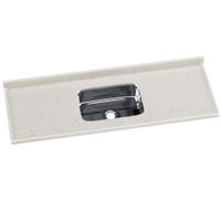 Tampo para Pia de Cozinha Rorato Mármore Sintético com Cuba em Inox 150x55cm - Travertino