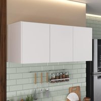 Armário de Cozinha Aéreo 3 Portas Multimóveis MP2155