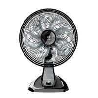 Ventilador WAP Mesa e Parede Flow Turbo Preto 50cm 8 Pas FW009219