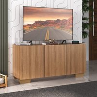 Rack para TV até 32 Polegadas com 3 Portas Multimóveis MP1068