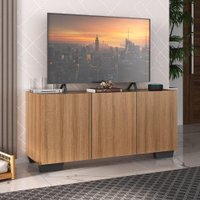 Rack para TV até 32 Polegadas com 3 Portas Multimóveis MP1068
