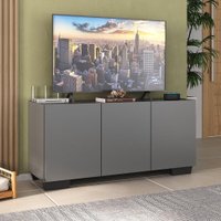 Rack para TV até 32 Polegadas com 3 Portas Multimóveis MP1068