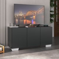 Rack para TV até 32 Polegadas com 3 Portas Multimóveis MP1068