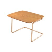Mesa de Centro Kairos Base Cobre 54x43cm LarFlex