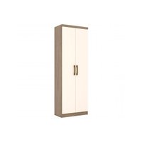 Armário Multiuso Lavanderia Margarida c/ 2 Portas Rústico/Off White - Henn
