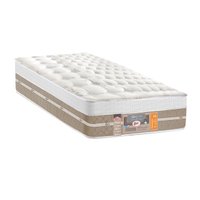 Colchão Solteiro Molas Ensacadas  Pocket Silver Star Air Max 3D Euro Pillow (100x200x36) - Castor
