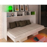 Cama Multifuncional Juvenil Articulada Dobrável CM8020 Branco - Tecno Mobili