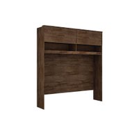 Módulo de Quarto Armário Ponte Aéreo Plus Casal 2 Portas 221cm Canela - Novo Horizonte