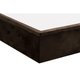 Cama Box Baú Solteiro Universal Suede Brown (88x188x35) - Costa Rica