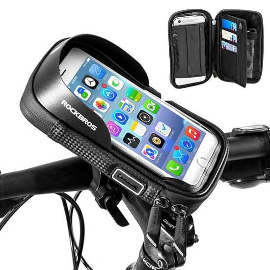 Bolsa para Celular e Documentos para Guidão Bike e Moto