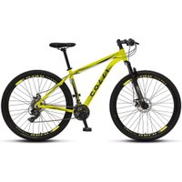 Bicicleta Colli Atalanta Aro 29 com 21 Marchas - Amarelo Neon