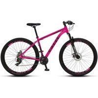 Bicicleta Colli Atalanta Aro 29 com 21 Marchas - Rosa Neon