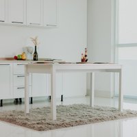 Mesa de Jantar Ditália JA-225 Cor:Branco