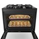 Fogão de Embutir 5 Bocas Preto com Mesa de Vidro Dako Supreme Bivolt