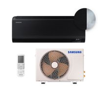 Ar Condicionado Split Inverter Windfree Connect Black Edition Samsung 12000 Btus Q/F Monofásico 220V AR12CSECABTNAZ