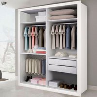 Closet Solteiro Júlia 2 Gavetas
