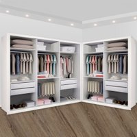 Closet Casal França 6 Gavetas