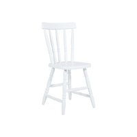 Cadeira Ditália Madeira Maciça Eucalipto COR:branco